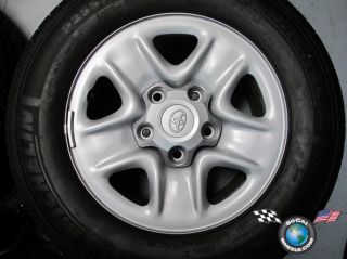 Four 07 13 Toyota Tundra Sequoia Factory 18 Tires Michelin 69547
