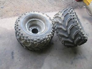 Dick Cepek Spider Trac Tires & Wheels 25x13.5x10 ATV 4 Wheeler Yamaha