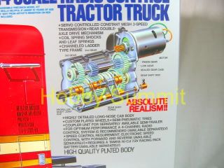 Tamiya 1 14 R C King Hauler Metallic Tractor Truck