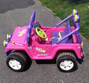 barbie jeep electric car