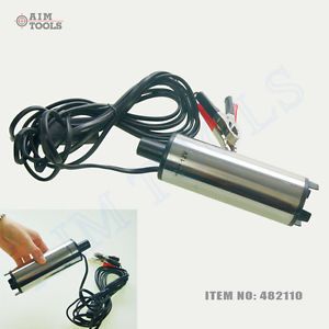 12V DC Diesel Fuel Water Oil Car Truck Camping Submersible Transfer Pump 482110