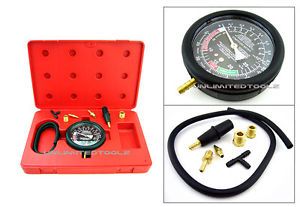 Fuel Pump Vacuum Gauge Tester Pressure Test New Auto Mechanic Tester Repair HD