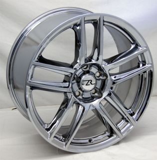 19x9 19x10 Laguna Seca Mustang ® 19 Wheels Rims 19" inch Chrome