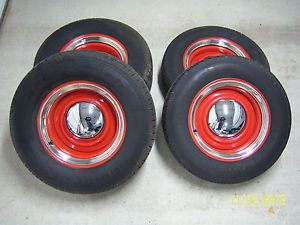 Hot Rod Wheel Tire Package Smoothies BF Goodrich 5 on 5 and 5 1 2 40 Ford Ratrod