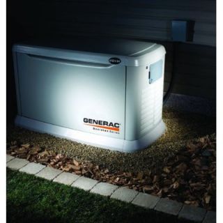 Generac Gray 14 Kw Air Cooled Single Phase 120/140 V Standby Generator