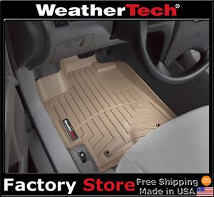 Weathertech® Floor Mats Floorliner Toyota Highlander 2008 2013 Tan