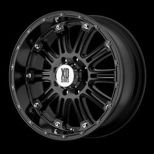 17" XD Hoss 795 Black Rims 265 65 17 Nitto Terra Grappler at Wheels Tires