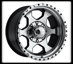15" Ultra 175U Rogue Machined Rims BFGoodrich 33x9 50x15 TA KO Tires Wheel