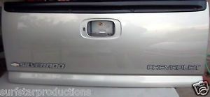 Used Chevy Silverado Truck Tailgate 99 07 Stepsides Truck Beds Only Color Grey