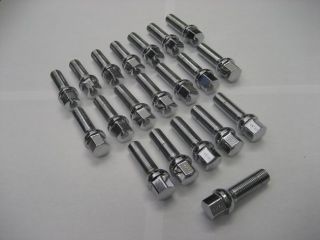 Mercedes Wheel Lug Bolts for Factory Wheels 40mm Ball Seat C E s CL CLS SL