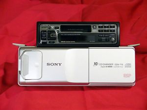 Sony CD Changer Car Radio Cassette Player Stereo 10 Disk CD Multichanger