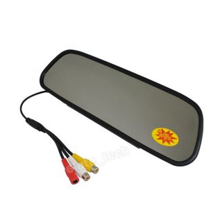 5''HD Car Rearview Mirror Monitor DVD VCD Player for Car Reversing Back Up Kit