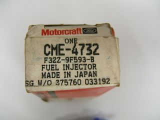 1 New Motorcraft CME 4732 Fuel Injector Mazda Ford 2 5L V6 Engine Only