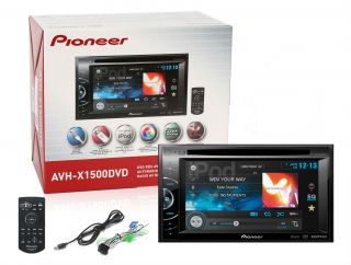 Pioneer AVH X1500DVD 6 1" Monitor DVD USB  Car Stereo New AVHX1500DVD 884938187862