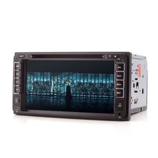 7" Car DVD Player GPS for Toyota Landcruiser Prado Stereo 2x9" Headrest Monitor
