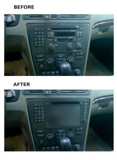 7" 2 DIN Car DVD Player GPS Navi Radio Headunit USB for Volvo S60 V70 2001 2004