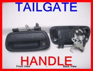 Tailgate Tail Gate Handle Textured Black 2000 2001 2002 2006 Toyota Tundra