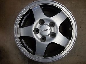 1991 91 1992 92 Acura Legend Alloy Wheel Rim 15" Used 71650 Black