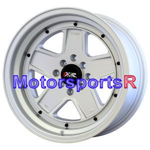 16 16x8 XXR 532 Flat Silver Wheels Rims Deep Dish 4x100 Stance Acura Integra GSR