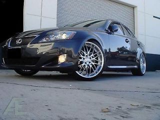 18 inch Lexus IS250 IS300 is350 Wheels Rims and Tires GT1 Silver