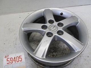 02 03 Mazda Protege Alloy Aluminum Rim Wheel 16" inch 5 Spoke LR Used 18386