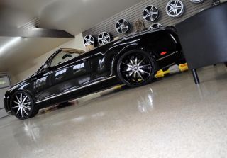 ★ Bentley GT Mercedes S550 CL550 22 in Rims Tires Black Noir Rims New Set 4