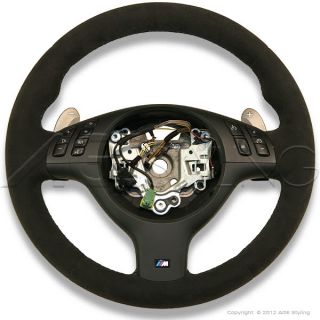 BMW M3 E46 SMG M Tech Alcantara Steering Wheel New
