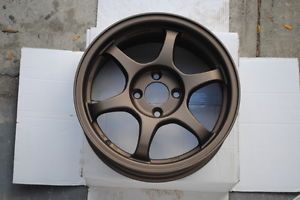 15" Type C Bronze Wheels Rims 4x100 Scion XA XB 4 Lug JDM Nissan 200SX Sentra