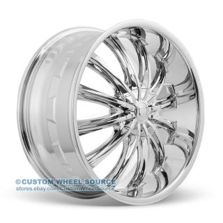 17" Chrome Rims Acura Audi BMW Cadillac Chevy B15 Wheel and Tire Package