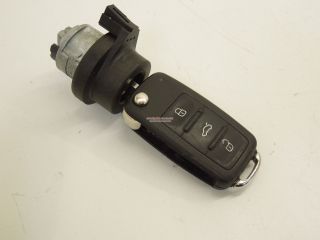 VW Ignition Barrel Lock and 3 Button Key 5K0837202Q