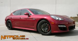20" Factory Porsche Panamera Wheels Gloss Black Turbo s GTS 4 BBs Mesh