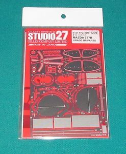 Mazda 787B Tamiya Kit Grade Up Parts Photoetch Sheet 1 24 Studio 27 New Mint