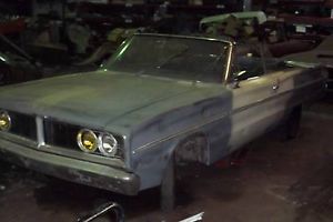 1966 Dodge Coronet 440 Convertible Parts or Fixer Roller Lots of Great Parts
