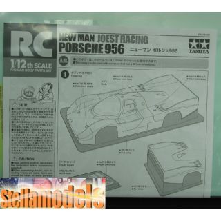 51491 Tamiya 1 12 R C New Man Joest Racing Porsche 956 Body Parts Set