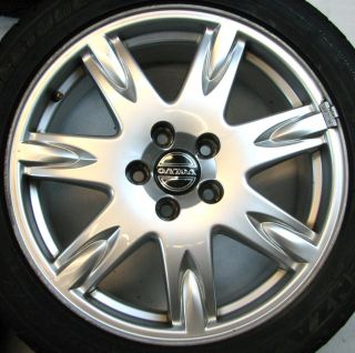 4 Volvo 17x7 5 Thor Alloy Rims Wheels Potenza Tires Caps for S60 V70 S80