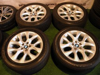 19" Factory BMW x5 Wheels Tires x6 E53 E70 E71 Bridgestone RFT