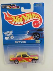 Hot Wheels 1997 BMW 325i Collect 603 Yellow RARE