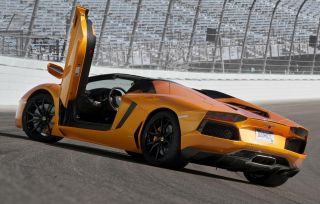 20 21" 2013 Lamborghini LP700 4 Aventador Roadster Dione Wheels Rims Caps Black