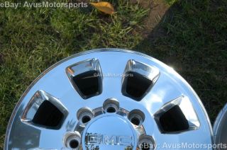 2012 GMC SIERRA18" Polished Wheels Chevy Silverado 2500 3500 Factory