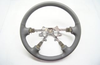 Mitsubishi galant 1999 2003 Steering Wheel Medium Grey Leather Without Controls