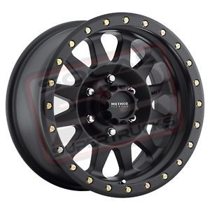 Method Race Wheels Black 304 17" Double Standard 6x135 Ford Raptor Set of 4 New