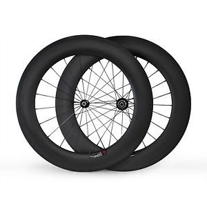 23mm Width Wider 1820G Ultra Light 88mm Clincher Road Bike Bicycle Carbon Wheels