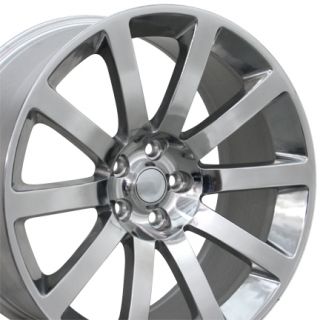 20" Polished CL 300 SRT Wheels 20x9 Set of 4 Rims Fits Chrysler