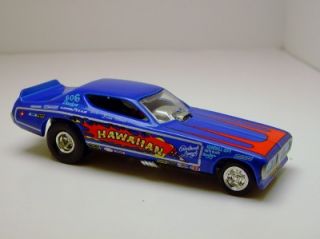 100 HW Roland Leong's Hawaiian '72 Dodge Charger Funny Car Dragster Limited