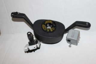 2003 Saab 93 CIM Steering Wheel Lock Module Igintion Key Matched SCL 11