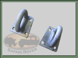 Pair of Land Rover Series Genuine Military Lifting Eyes Part Number 242139