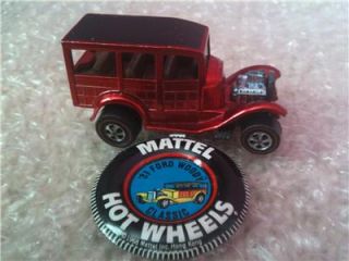 8 RARE 1967 1968 Hot Wheels Red Line Cars Vintage Lot w Buttons USA