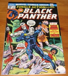 Jungle Action 9 1974 Black Panther Nice High Grade Comic