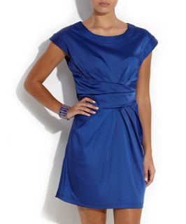 Atelier 61 Royal Blue Cap Sleeve Dress