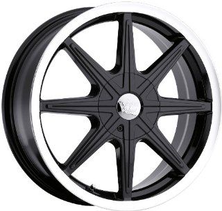 Vision Kryptonite 16 Black Wheel / Rim 4x100 & 4x4.5 with a 38mm Offset and a 74.1 Hub Bore. Partnumber 378 6703GBML38 Automotive